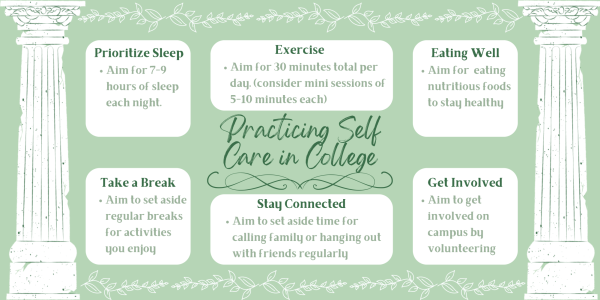 Practicing Self-Care in College