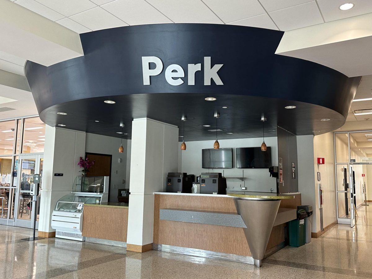 The Perk standing empty in the Student Union