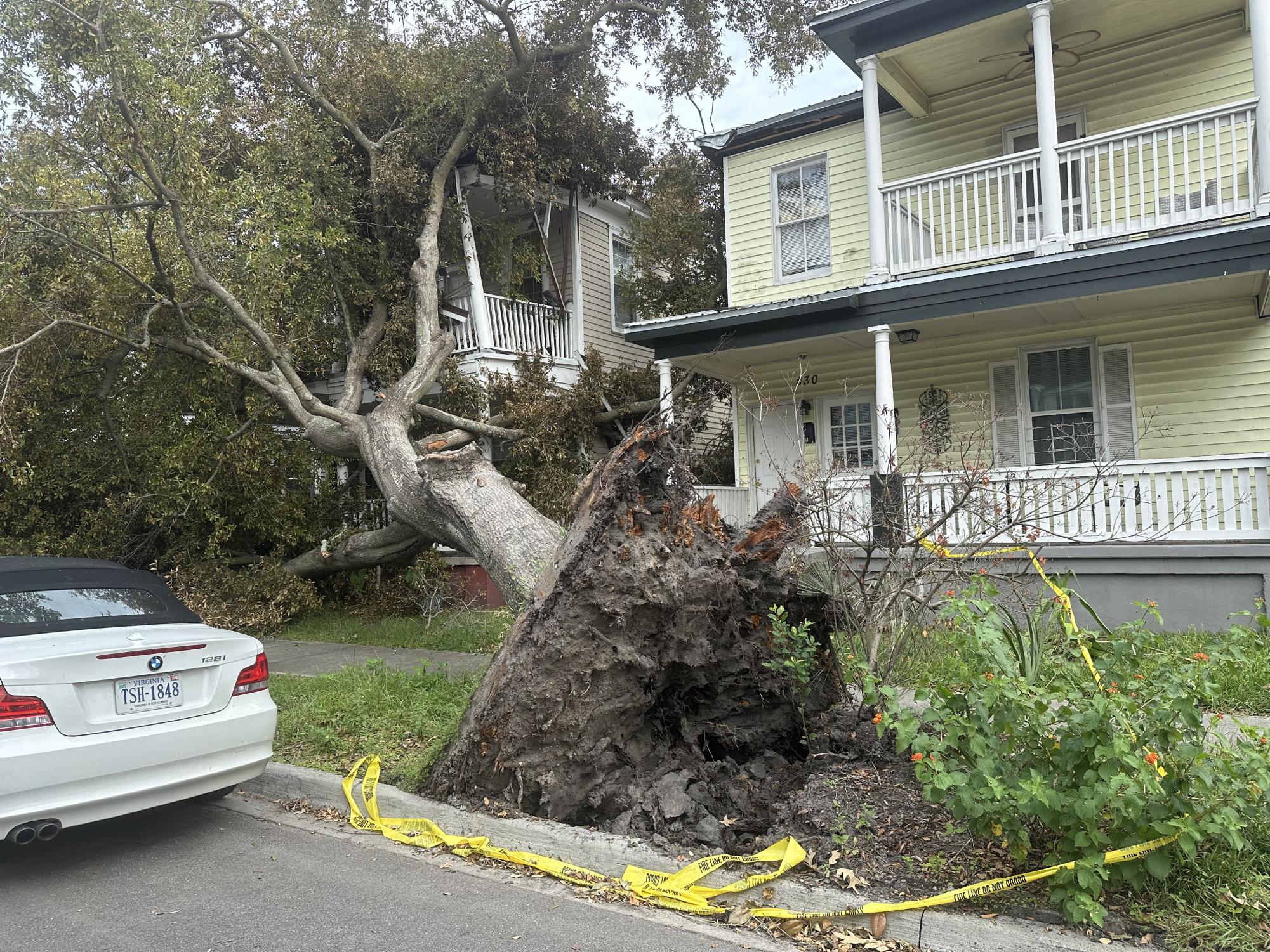 Hurricane Helene's impact on Savannah