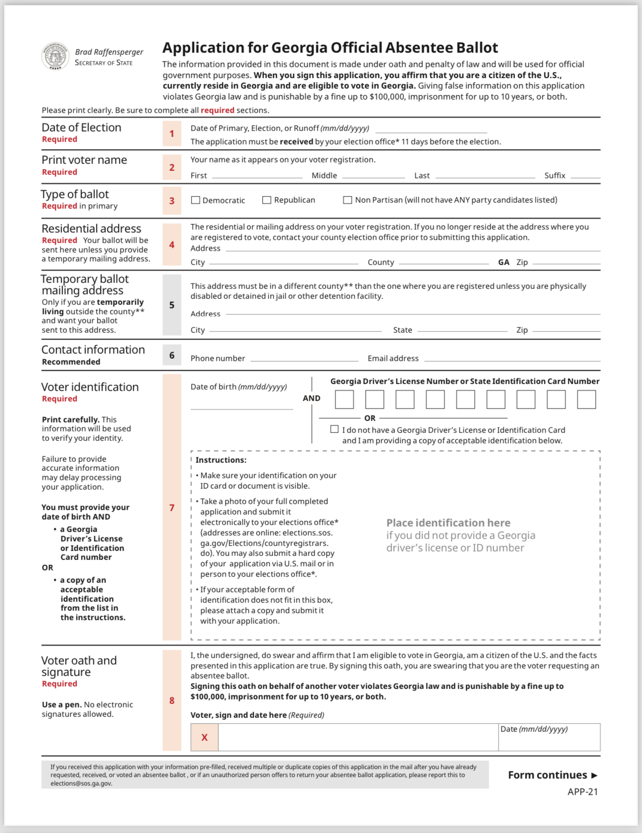 Have you submitted your absentee ballot application?