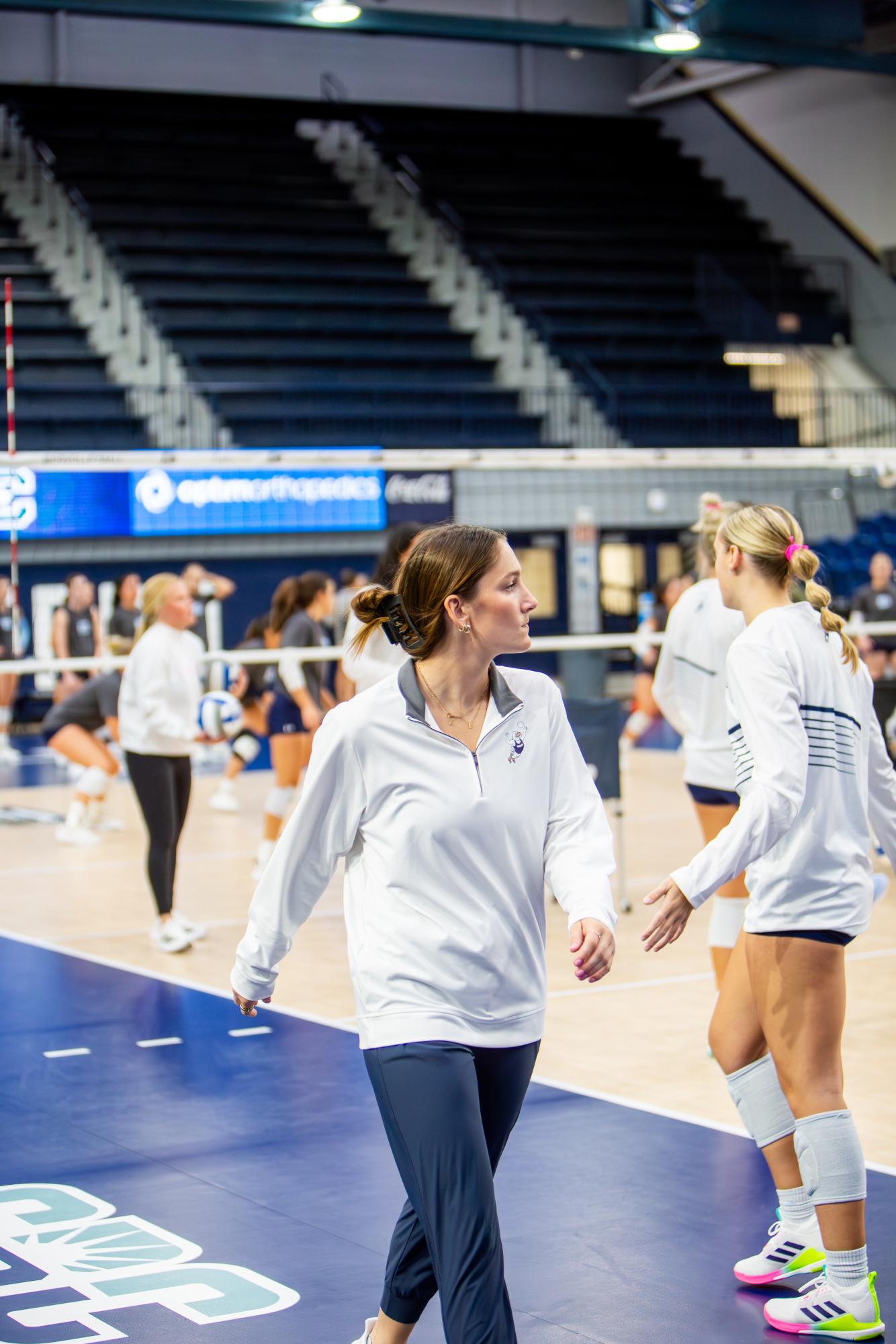 Georgia Southern Volleyball Takes the Win Against The Citadel