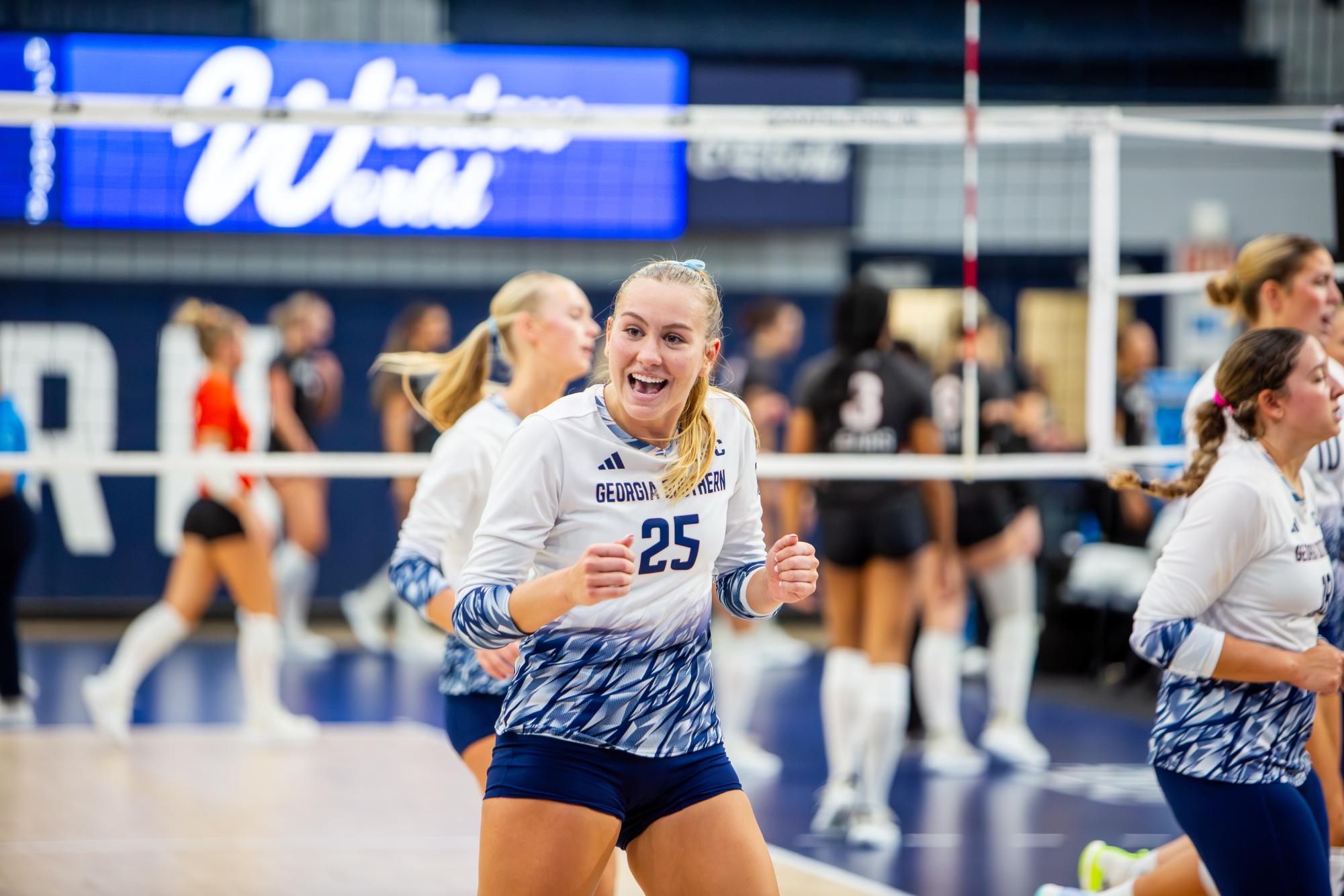 Georgia Southern Volleyball Wraps Up Eagle Invitational With a Win