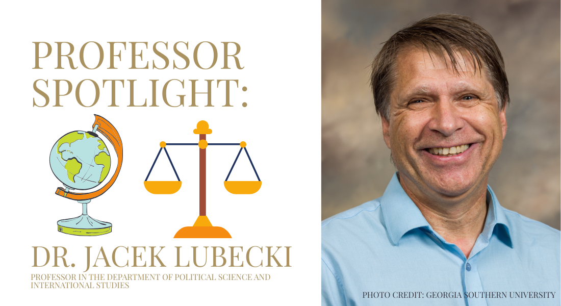 Professor Spotlight: Dr. Jacek Lubecki