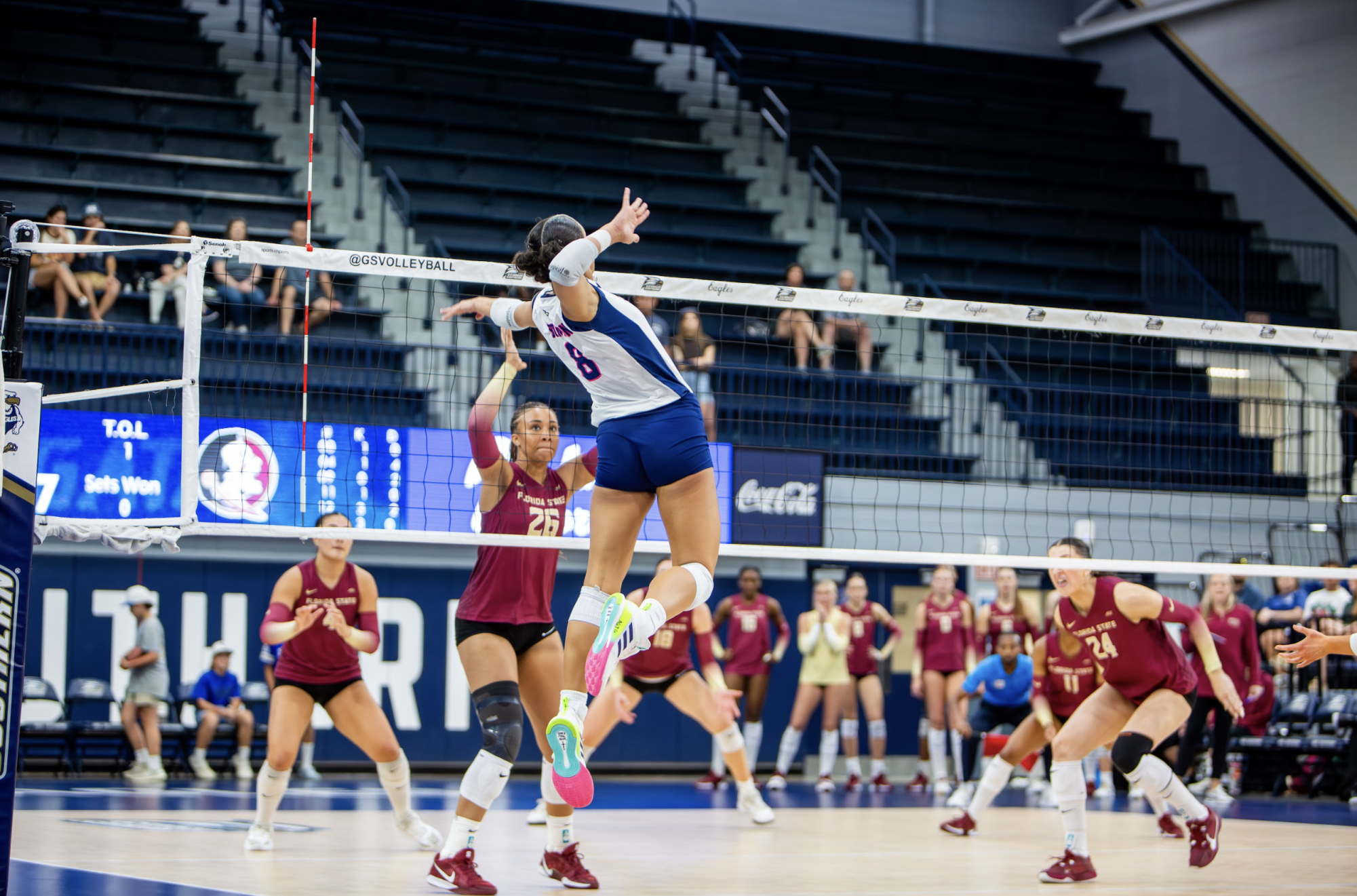 Georgia Southern Volleyball Falls to Florida State University