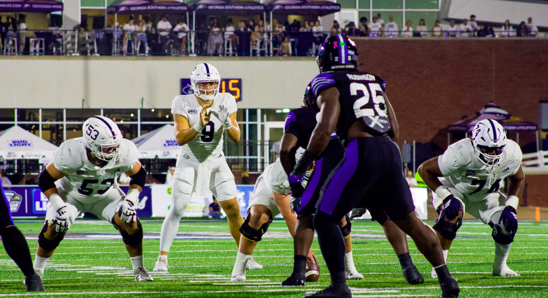 Eagles Unleash 21-0 Run to Seize Rivalry Trophy from Georgia State, 41-24
