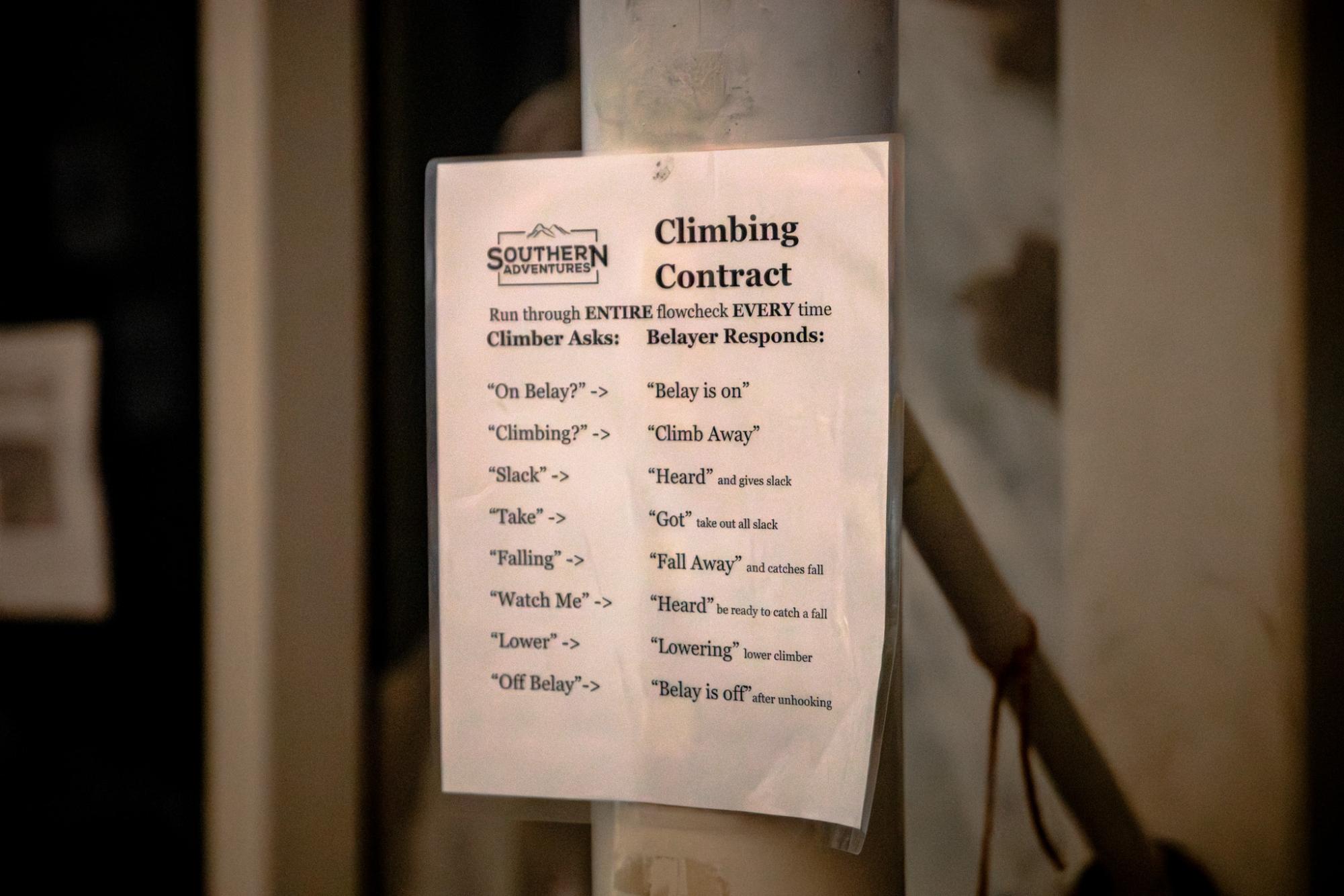 Look Out Below: Advanced Climbing Clinic