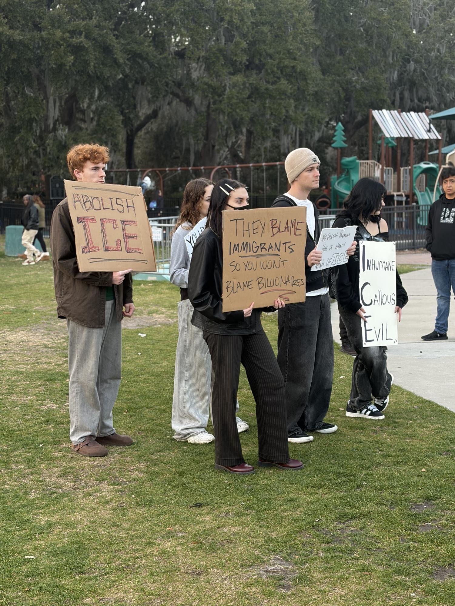 ICE Out Protests Continue in Savannah and on GSU Campuses