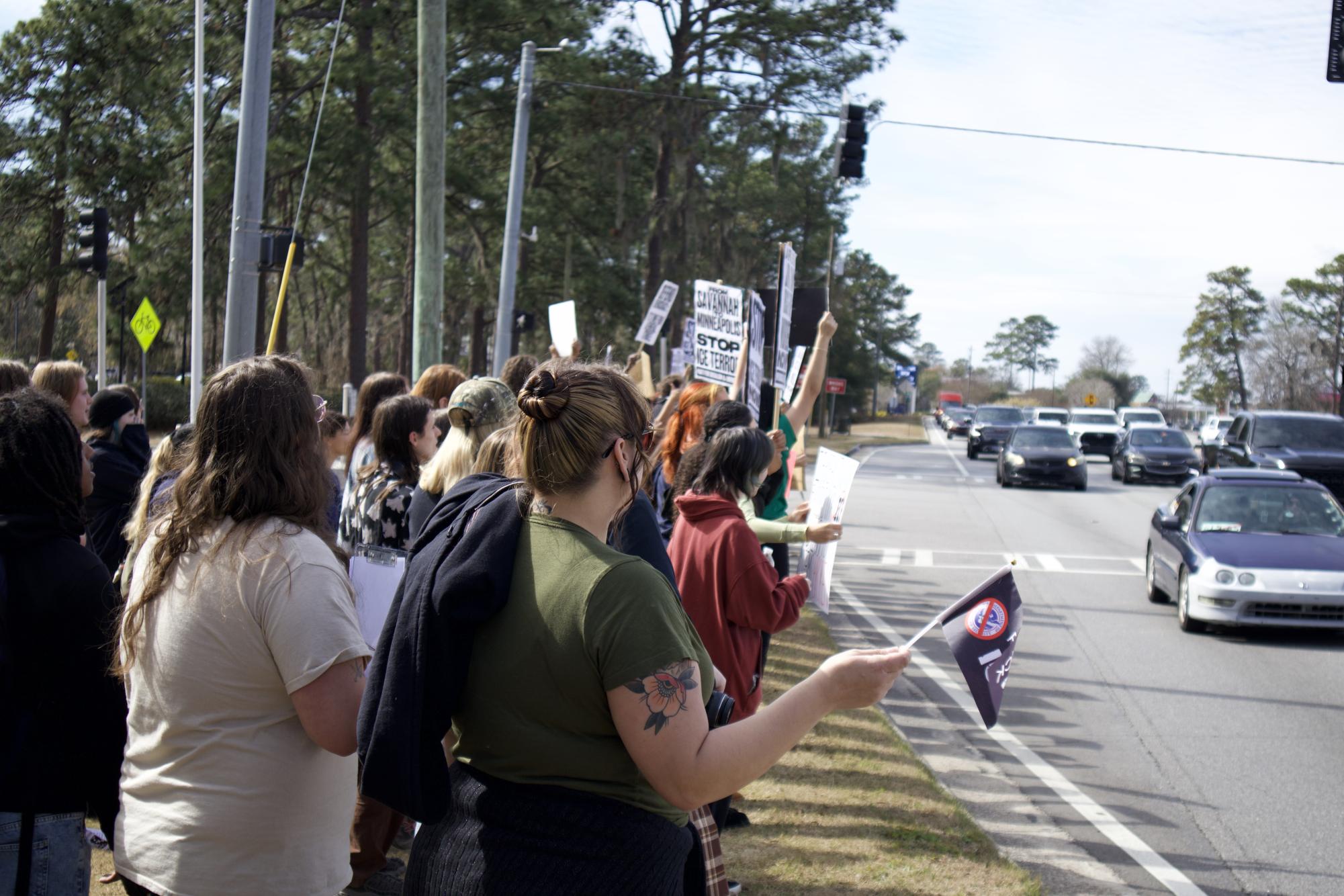 Armstrong’s Students Walk Out Against ICE