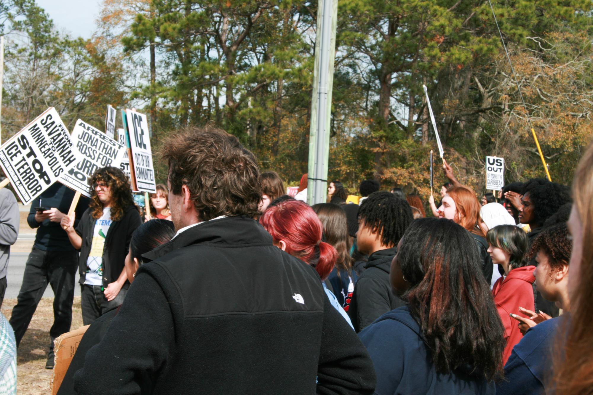 Armstrong’s Students Walk Out Against ICE