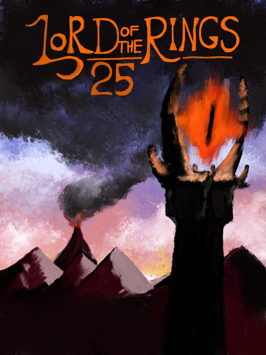 "Eye of Sauron" by Illustrator Sterling Pringle.