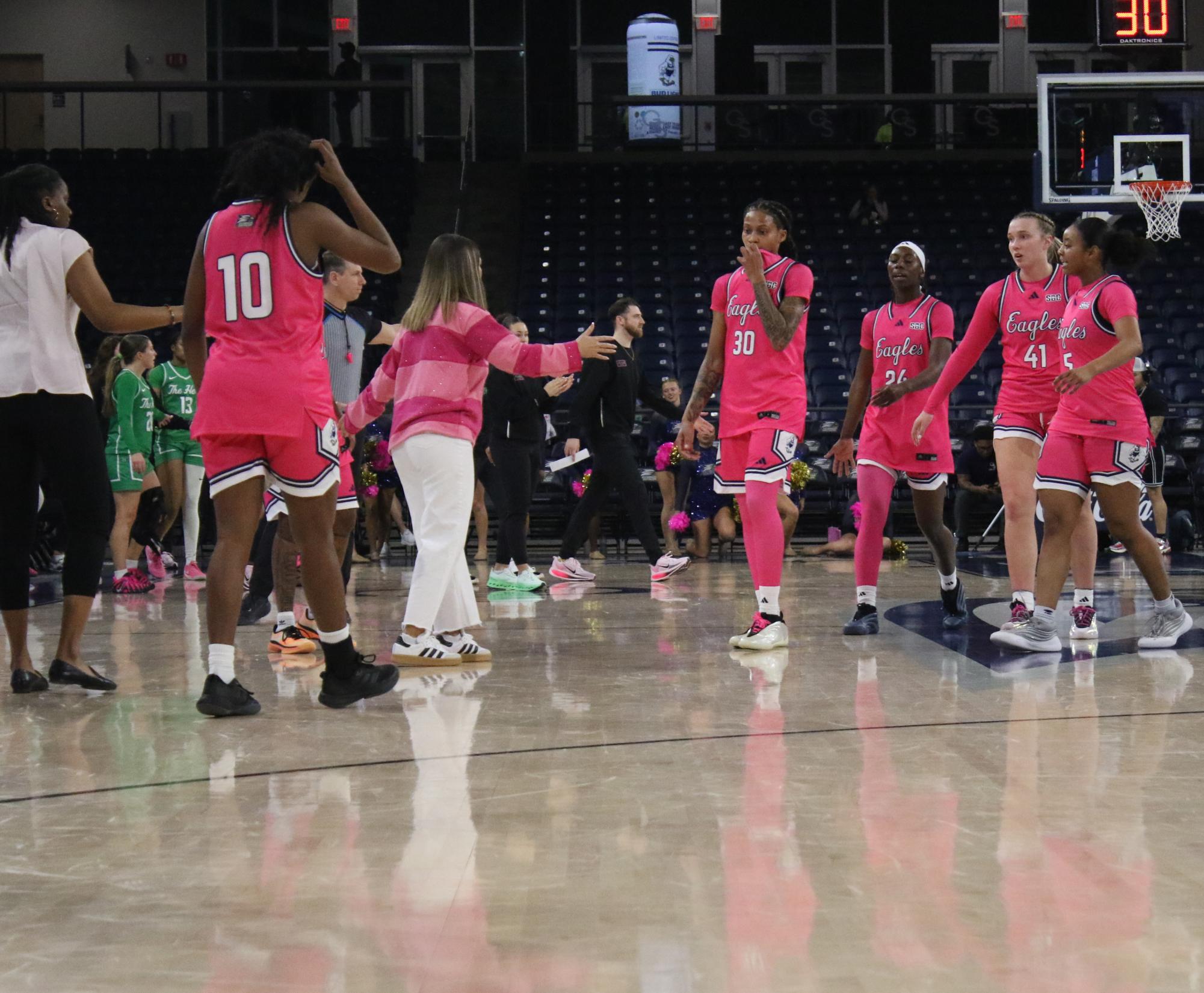 Women's Basketball Secures Milestone Victory Against Marshall