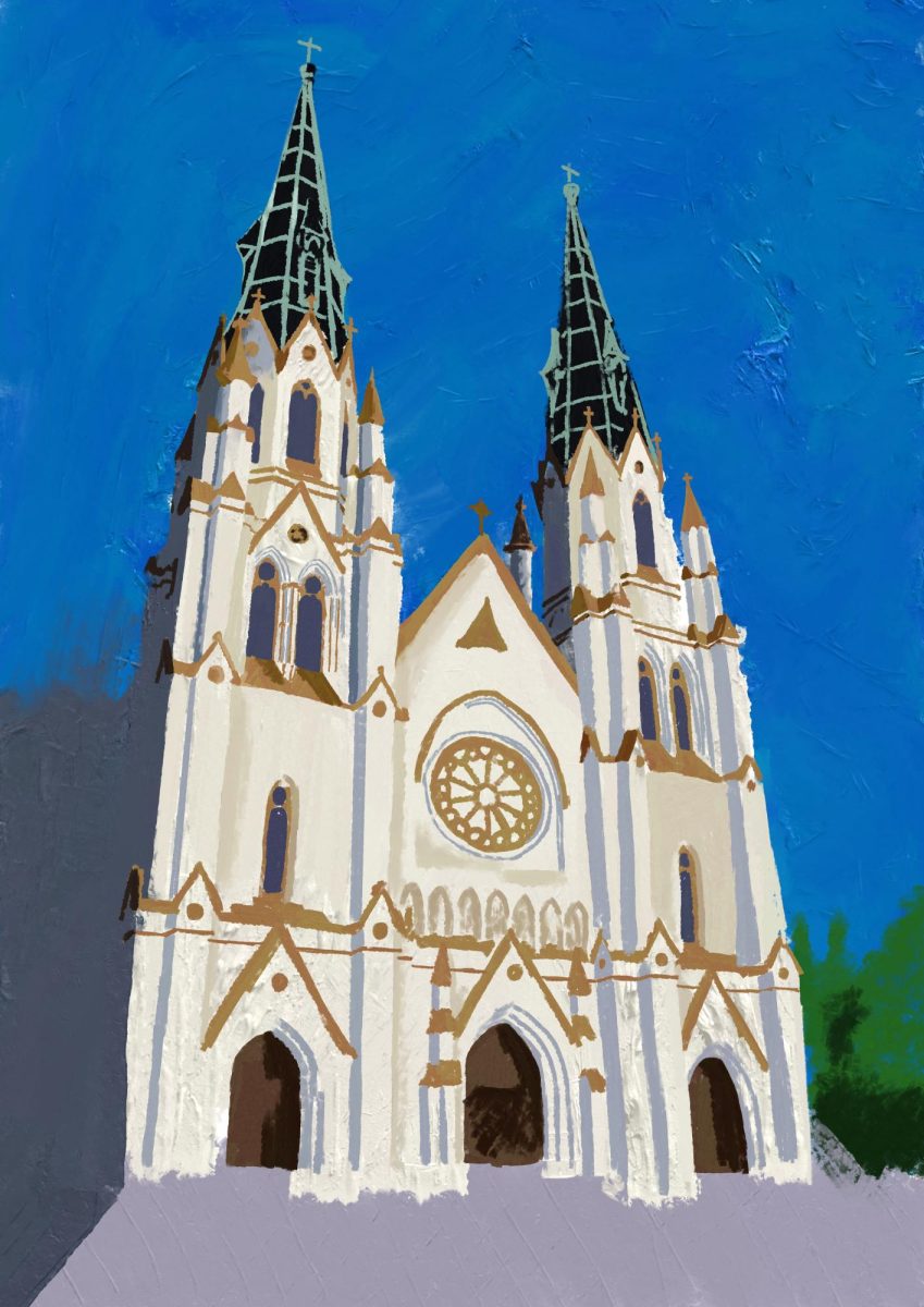 "Basilica" An Illustration by Sterling Pringle.