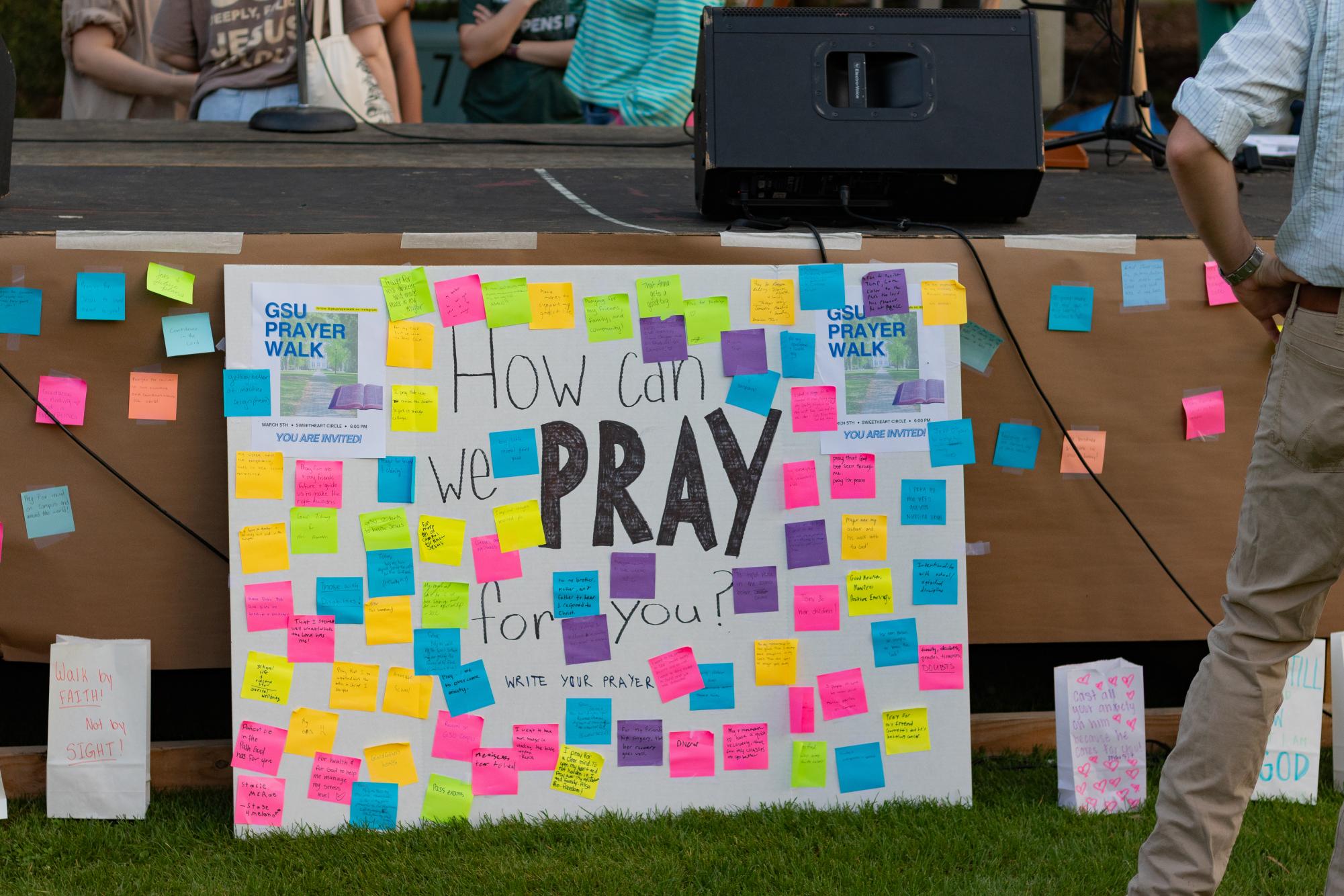 Georgia Southern Hosts Prayer Walk