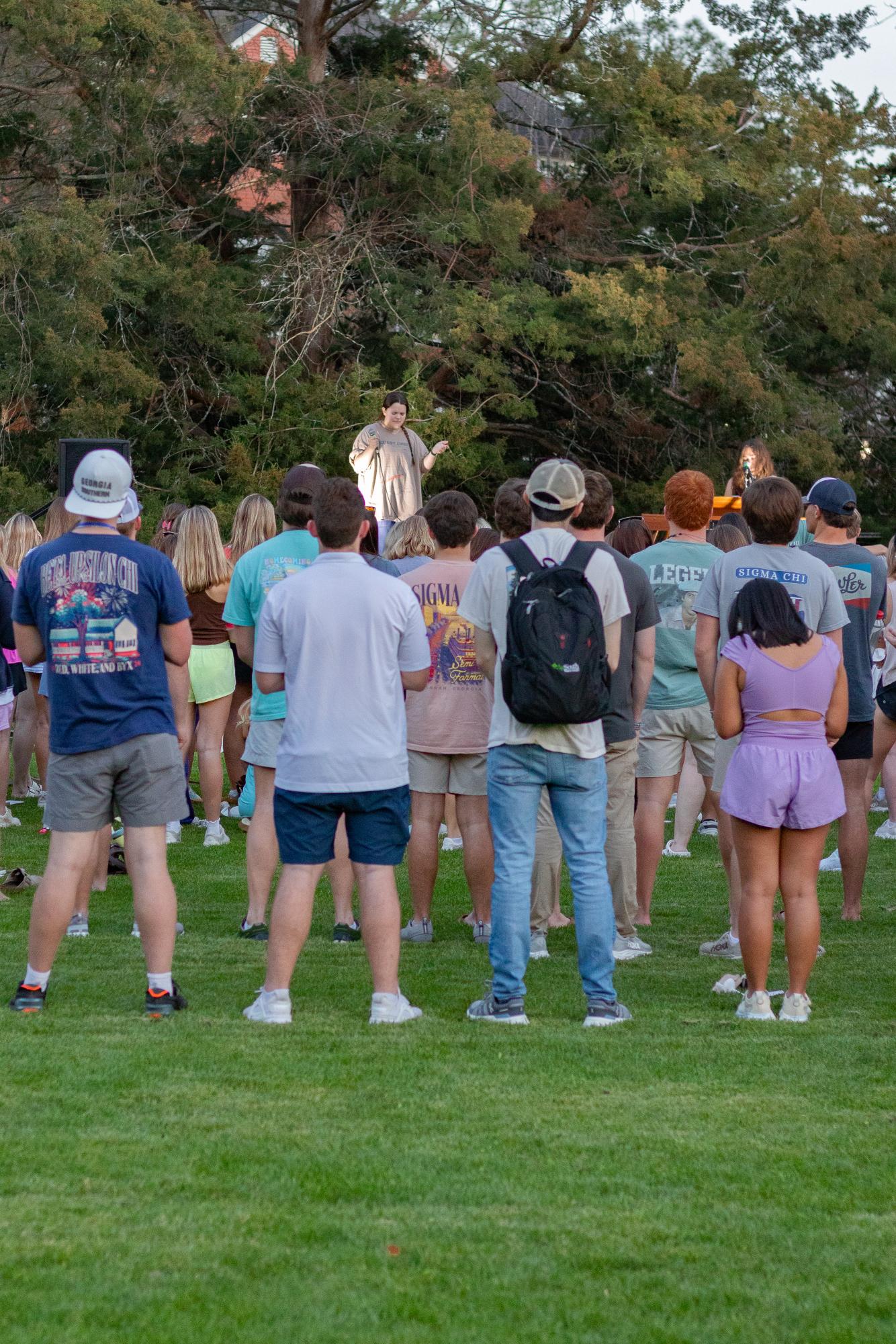 Georgia Southern Hosts Prayer Walk