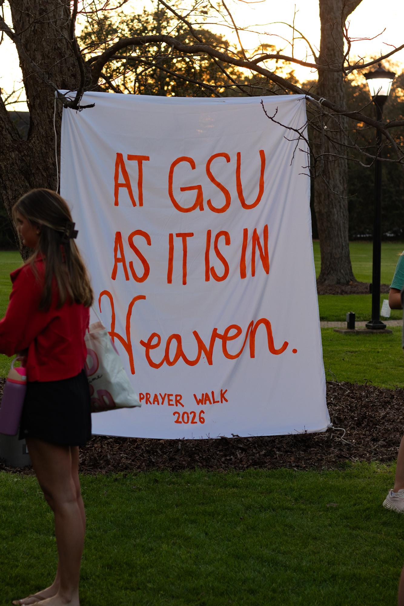 Georgia Southern Hosts Prayer Walk