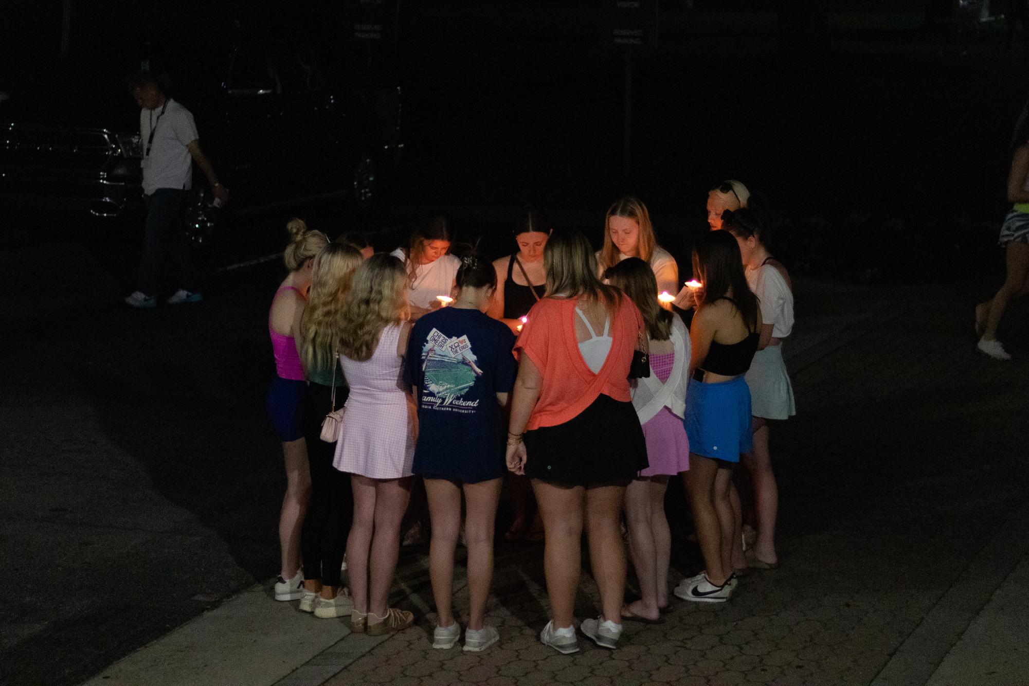 Georgia Southern Hosts Prayer Walk