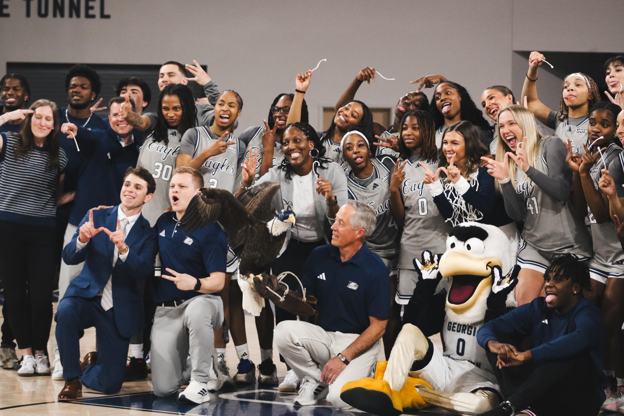 Georgia Southern Women's Basketball Cuts Down the Nets, Sets Sights on Pensacola
