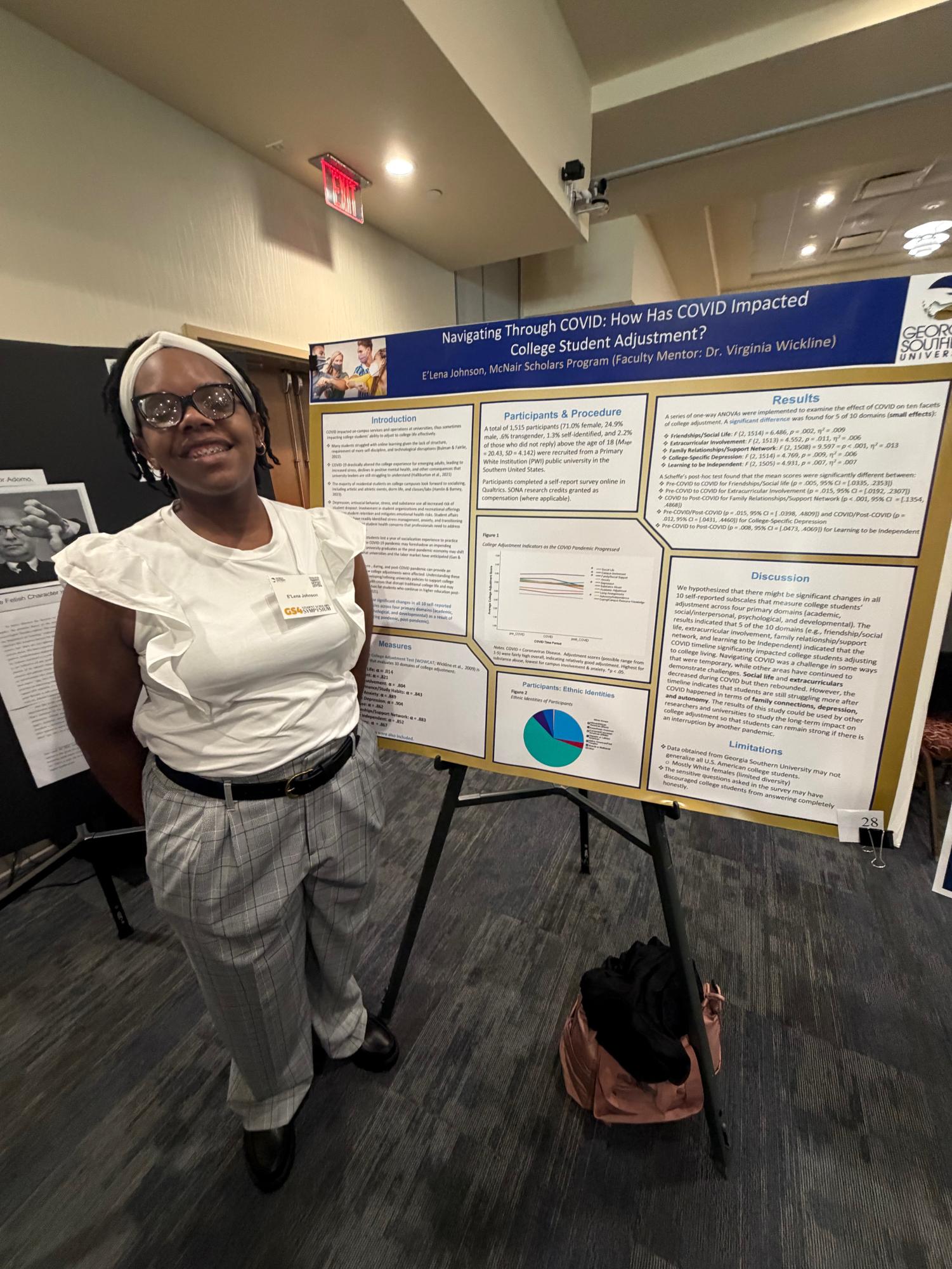 Students Presented Their Research on the Armstrong Campus at GS4