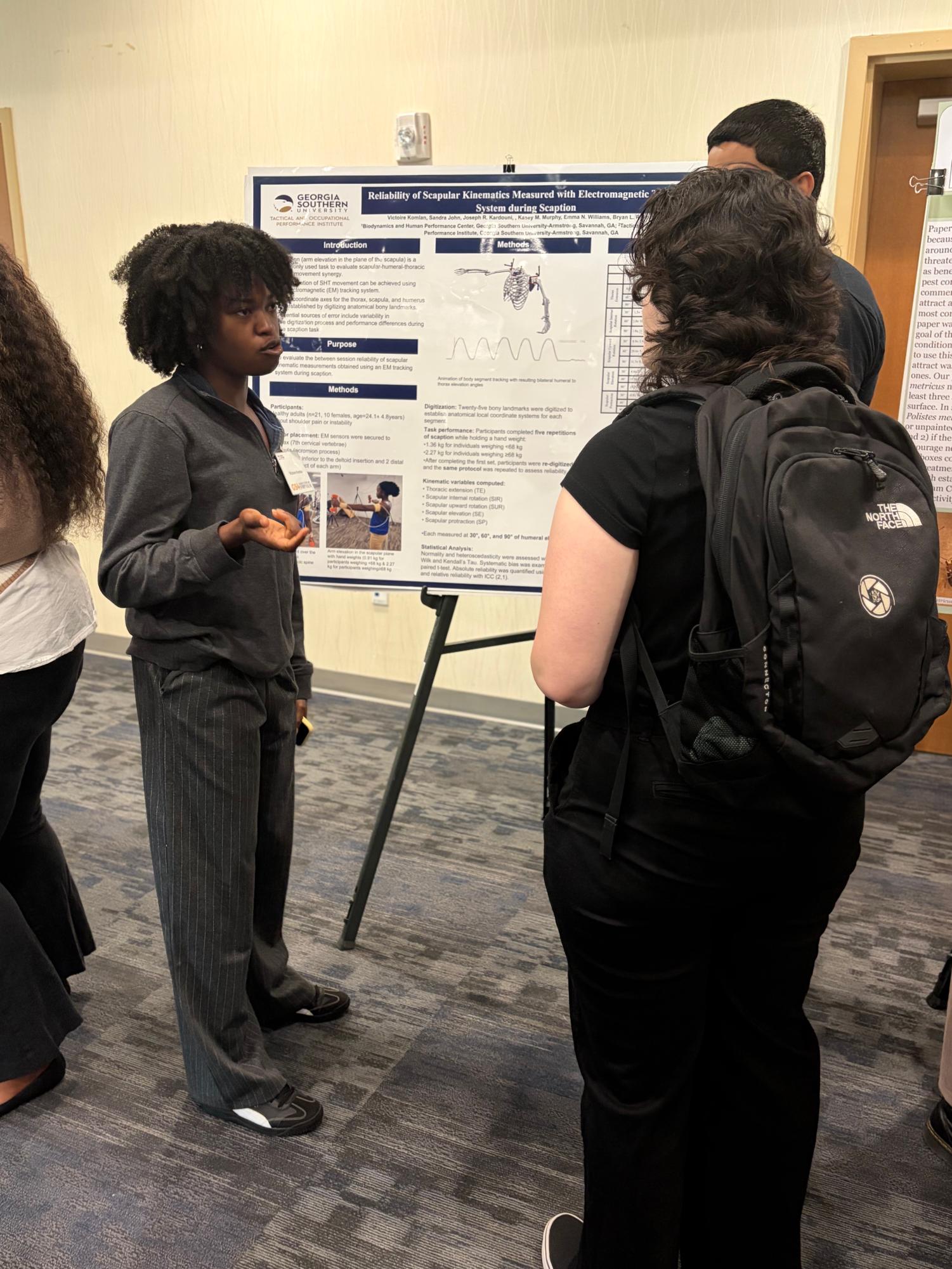 Students Presented Their Research on the Armstrong Campus at GS4