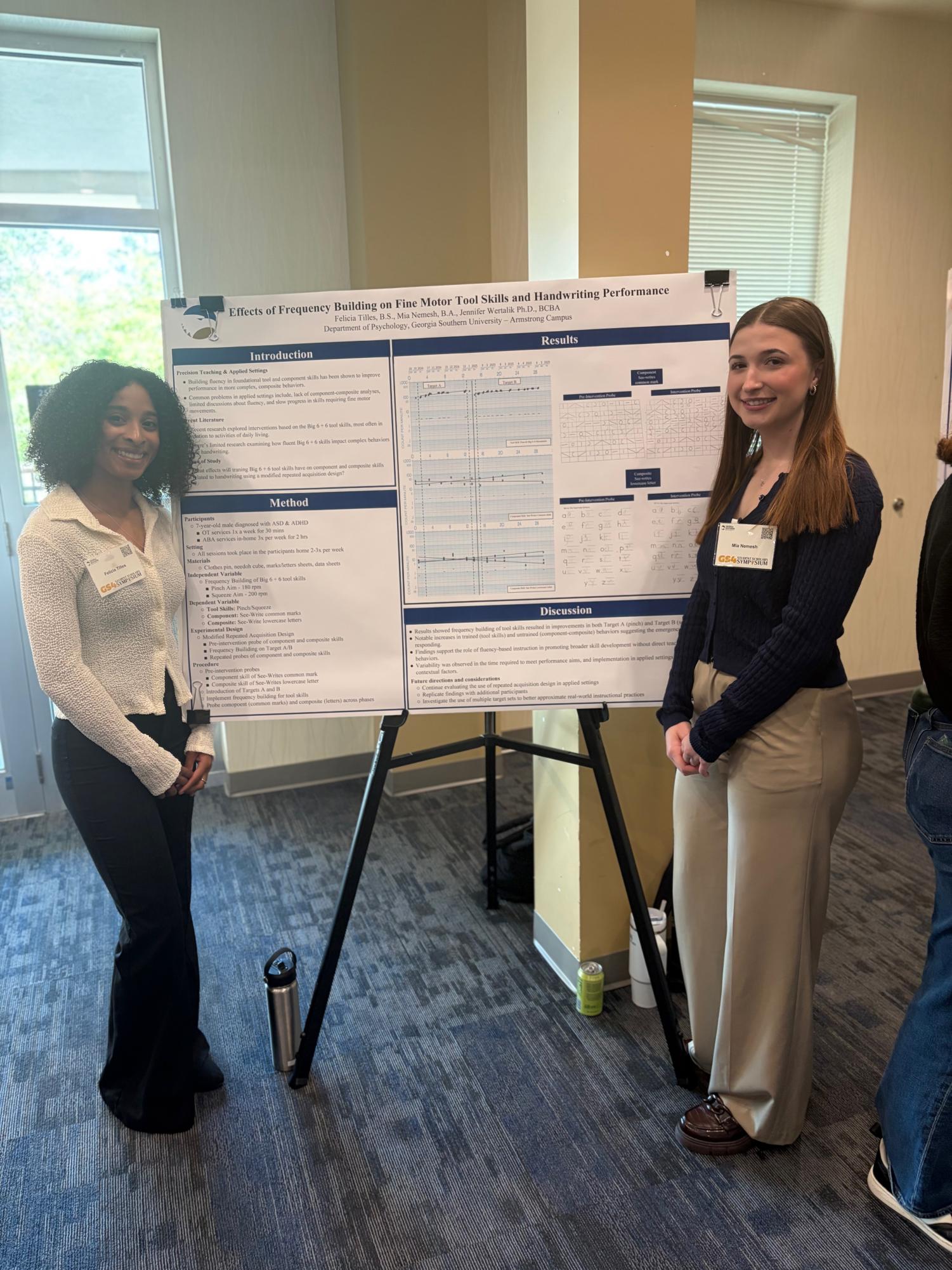 Students Presented Their Research on the Armstrong Campus at GS4