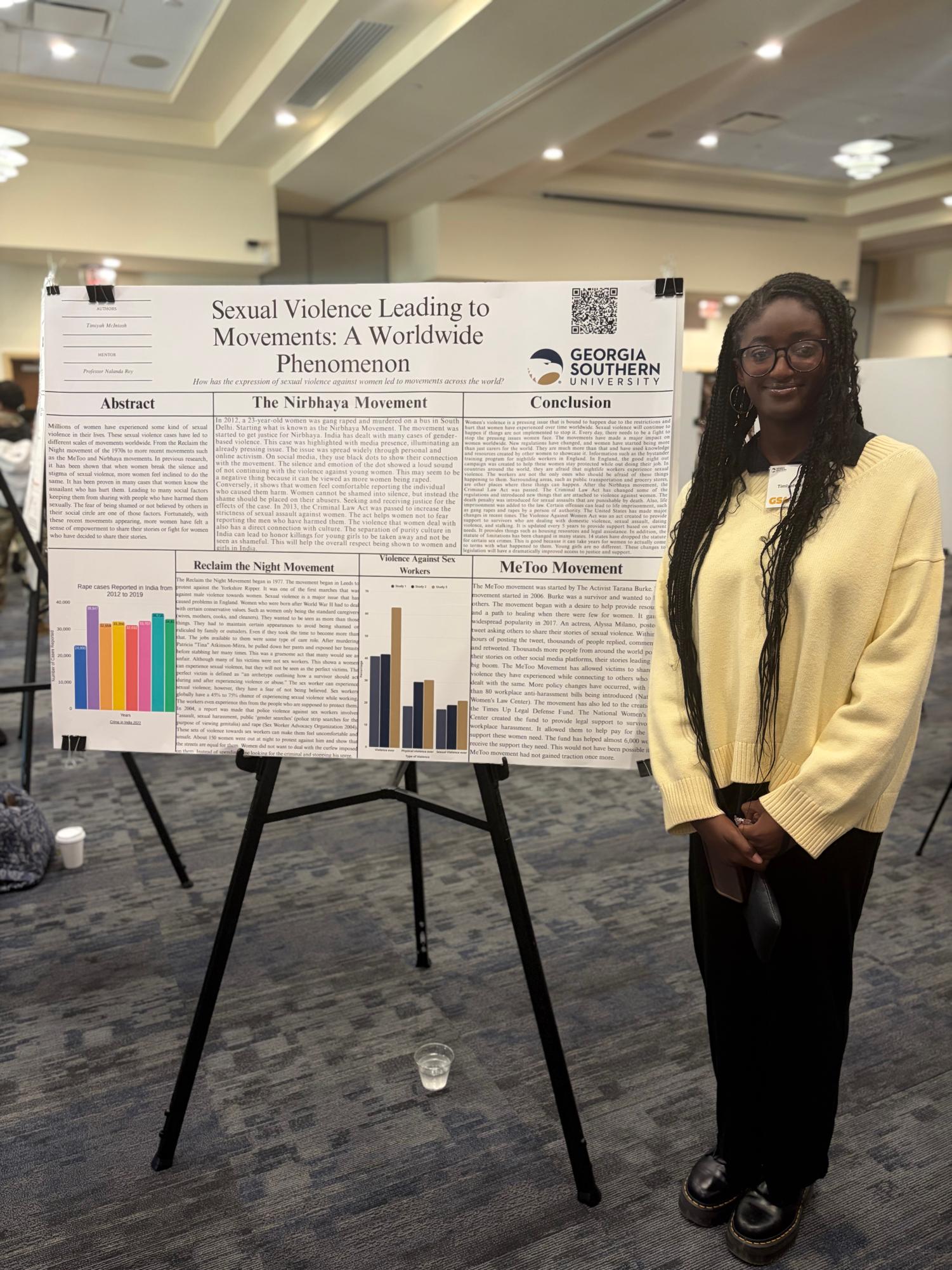 Students Presented Their Research on the Armstrong Campus at GS4