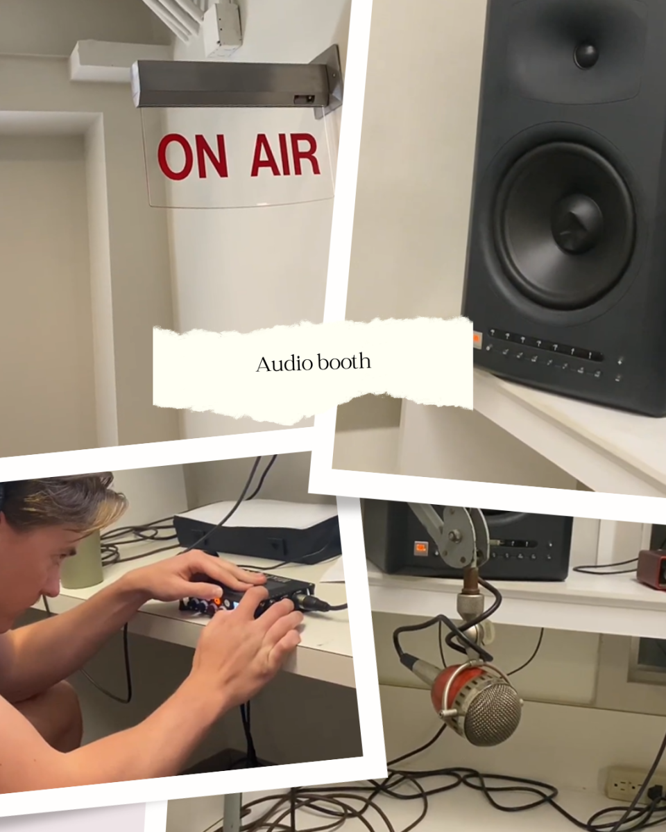 Audio Booths in Sanford Hall
