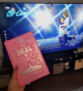Collector's Edition of 'The Deal' in front of 'Off Campus' show on Prime Video. 